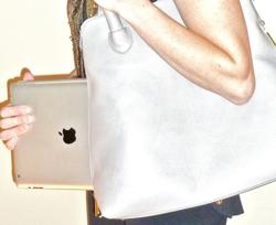 Functional handbags, iPad carrying case, high end handbag, wine tote