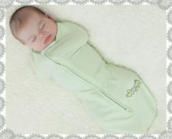 Womb-like swaddle can help baby sleep