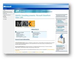 Registration for SharePoint Vision Labs is Open