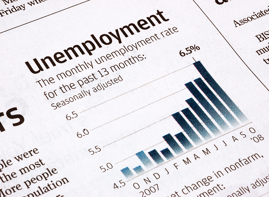 Unemployment benefits scene