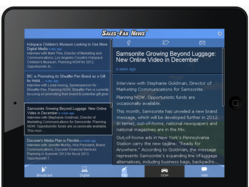 SFN Mobile Samsonite Article Screenshot