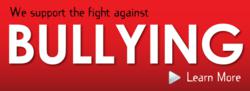 We support the fight against Bullying
