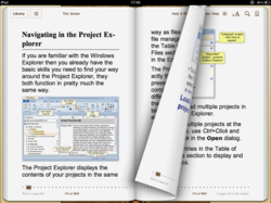 iPad documentation screenshot
