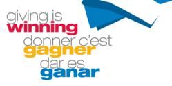 “Giving is Winning” – the campaign gets off to a flying start!