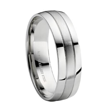 Stainless Steel Wedding Ring