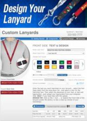 Custom Design Personalized Lanyards with the Design-A-Lanyard Tool