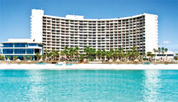 Resort resides on the sugar white sandy beaches!