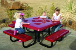 Child Height Picnic Table