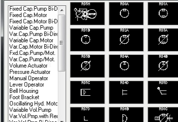 autocad pneumatic symbols