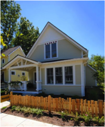 Cottage Style Homes by Ross Chapin at Inglenook in Carmel, IN
