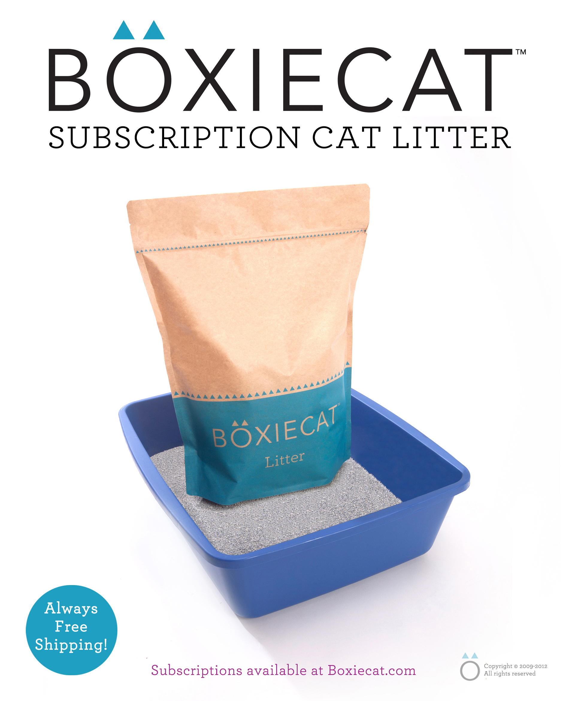 Boxiecat Debuts First Subscription Cat Litter Service