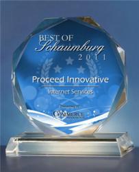 Proceed Innovative, a Digital Marketing Company, Receives 2011 Best of Schaumburg Award