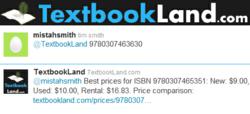 twitter textbookland