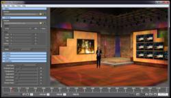 The UI for doing camera motion virtual sets