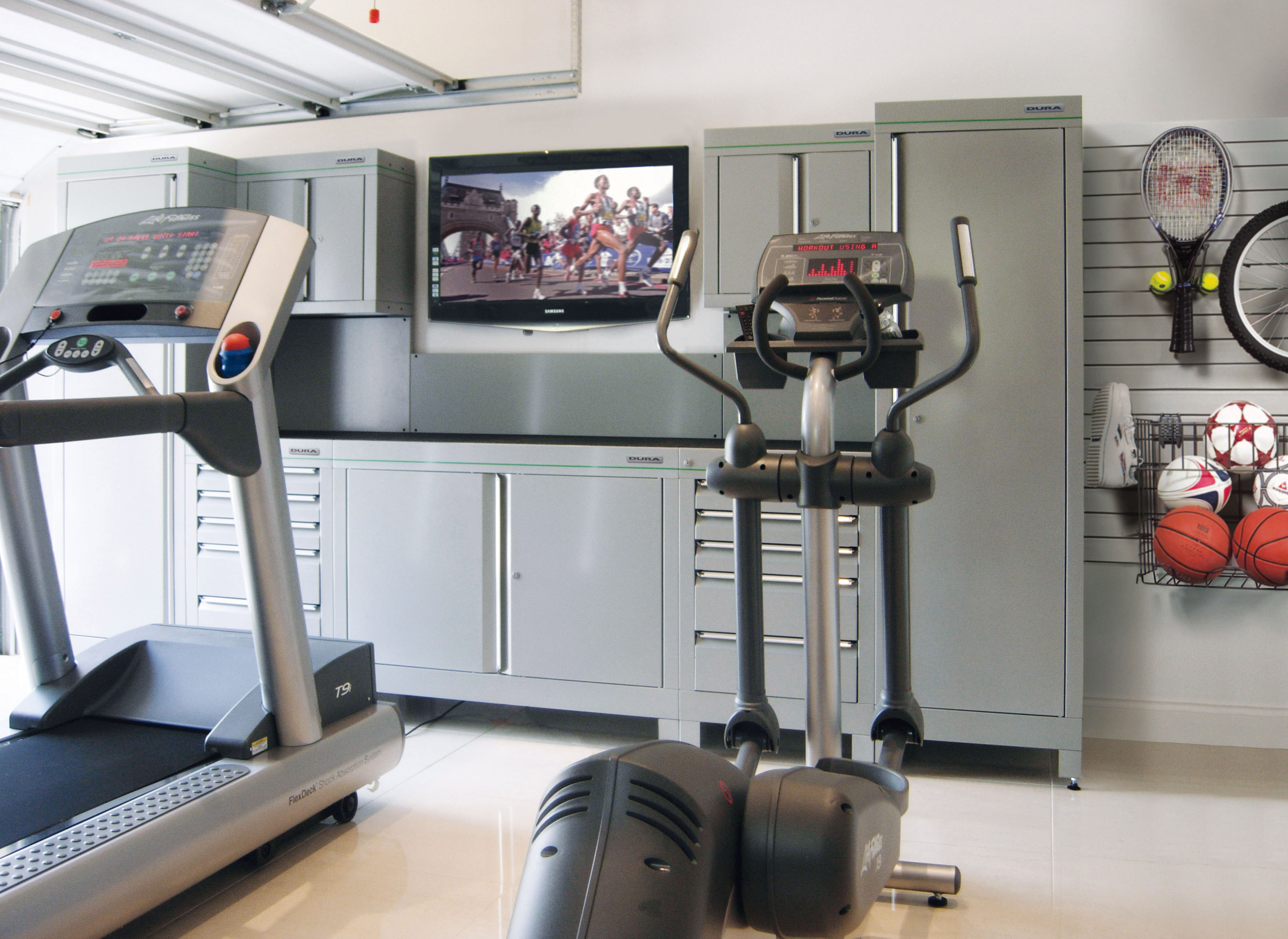 Get Fit From Home This Year With A Dura Garage Gym 4801