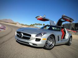 Drive a Mercedes SLS