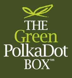 Green PolkaDot Box
