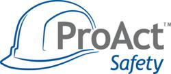 ProAct Safety hardhat logo
