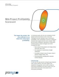 Mid - Project Profitability Scorecard for IT Solutions Provider