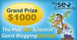 The Mad Scientist SEO Guest Blogging Contest