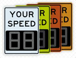 DriveBrite™ Urban Driver Feedback Signs