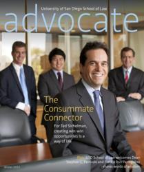 Cover for USD Advocate magazine