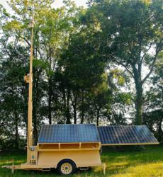 Able to effectively replace 4 1,000w metal halides with only 500w of LA LED Titan Lighting