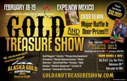 Gold & Treasure show flyer