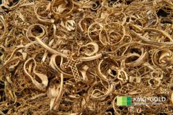 Scrap Gold at KMG Gold Recycling