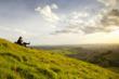 the view from Glastonbury Tor by Alessandro Saffo/4Corners Images