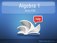 texas algebra 1