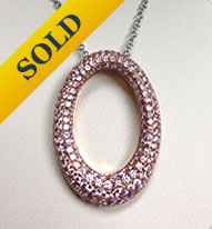 oprah pink diamond necklace