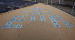 Giant Jubilee marker unveiled by Duke of Gloucester on London 2012 cycle and walkway