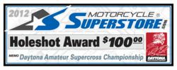 2012 Ricky Carmichael Amateur SX Holeshot Awards