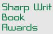 Logo and marketing image for 2012 Sharp Writ Book Awards