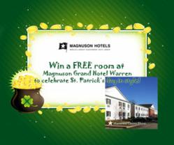 Free St. Patrick's Day at Magnuson Grand Hotel Warren