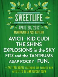 Sweetlife Festival Lineup Announced