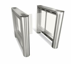 IP-enabled optical turnstiles for lobby security from Smarter Security