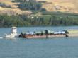 Nickel Bros transport by barge on Columbia River for Weyerhaeuser HPD project