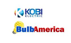 BulbAmerica & Kobi Electronics Logo