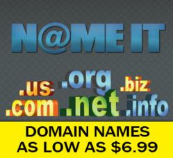 Nameit.net - Cheapest Domain Registration
