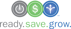Ready.Save.Grow. campaign logo