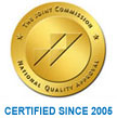 Certified by The Joint Commission since 2005