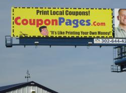 CouponPages Billboard - Print Local Coupons
