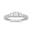 Three Stone Engagement Rings Collection Redesigned at JewelOcean.com