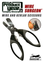 QuickTreX WireSurgeon Scissors - EC&M Handtool Product of the Year
