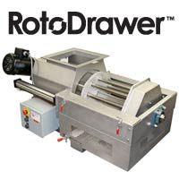 RotoDrawer Magnetic Separator for high moisture product processing