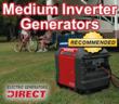 Electric Generators Direct Announces Best Medium Inverter Generators