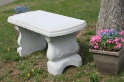 Vineyard Concrete Garden Bench