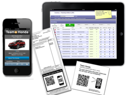 Liqueo Automotive QR Code Inventory and Marketing